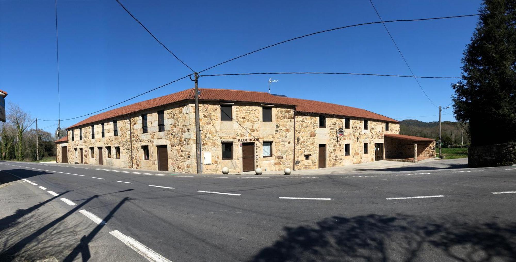 Albergue Ponte Olveira Mazaricos Eksteriør bilde