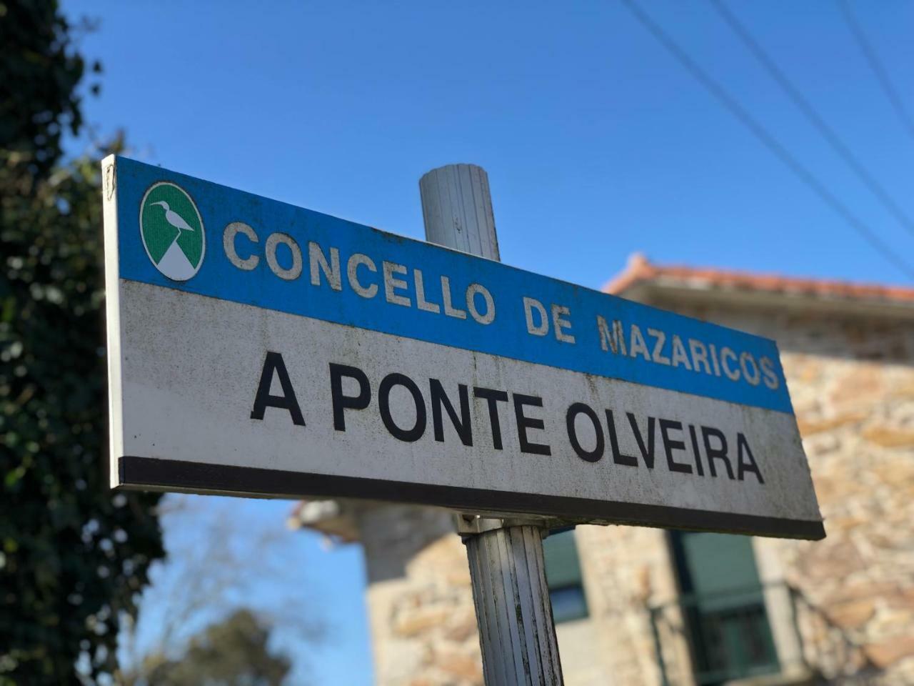 Albergue Ponte Olveira Mazaricos Eksteriør bilde